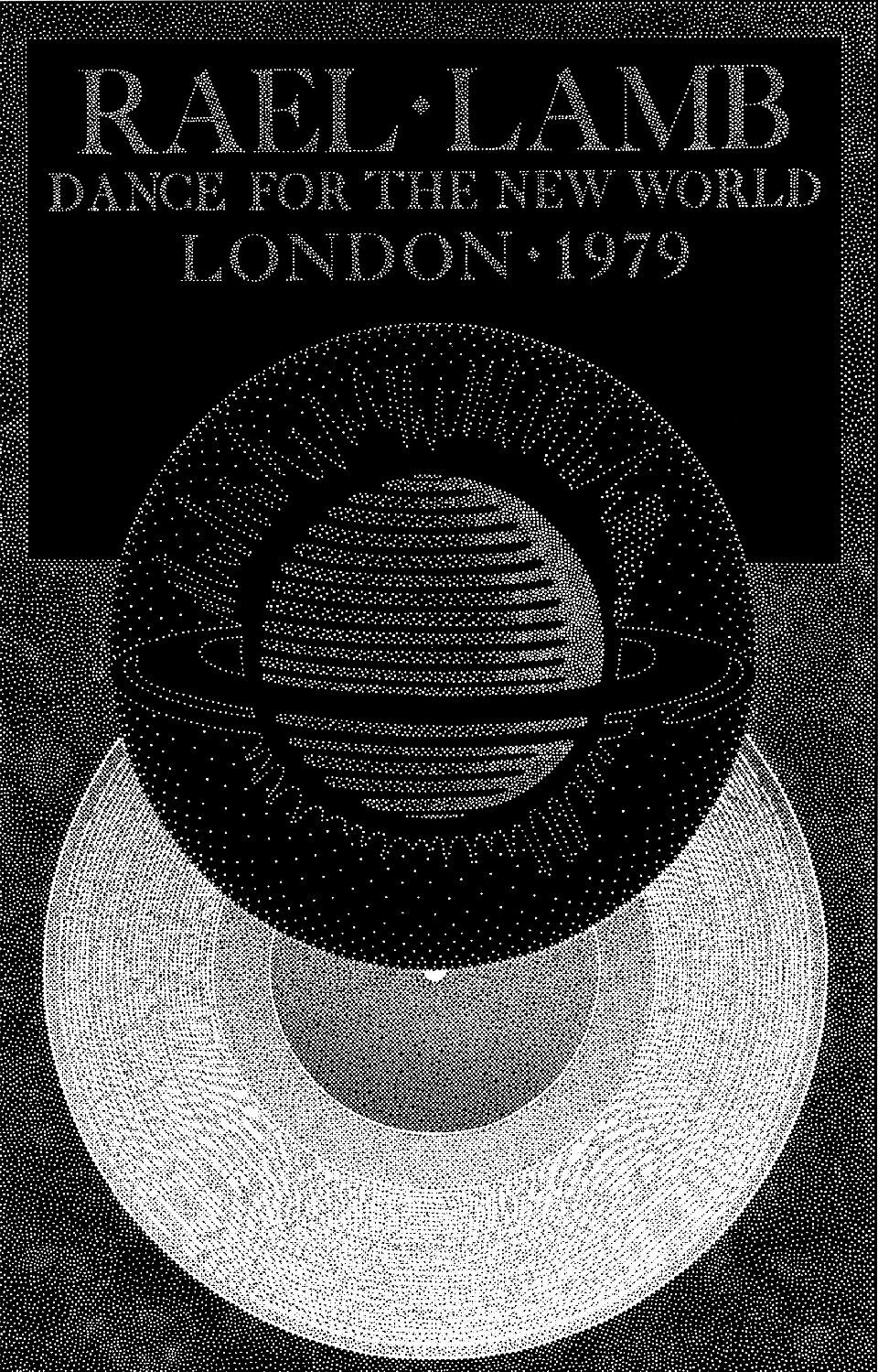 Poster: Rael Lamb, Dance for the New World · London, 1979